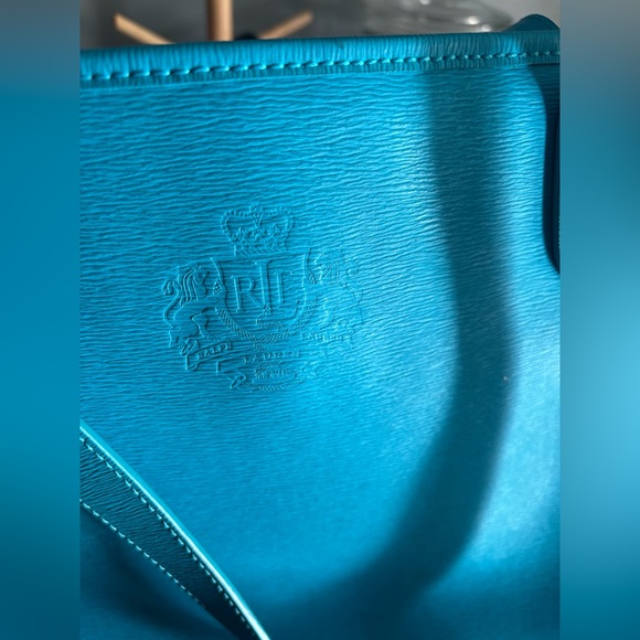 Lauren Ralph Lauren Teal Tote Bag - Picture 7 of 7